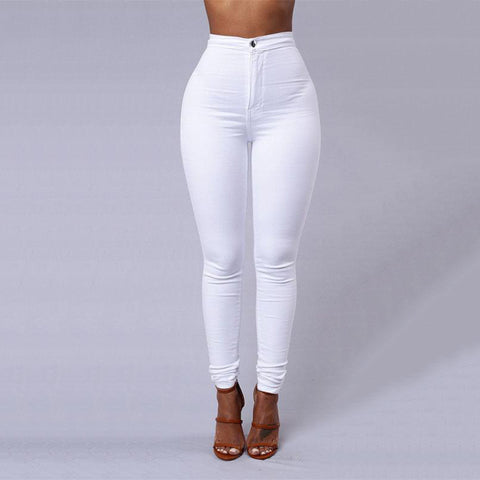 Fashion High Quality Multicolor Women Skinny Jeans