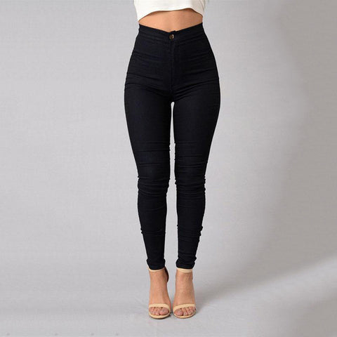 Fashion High Quality Multicolor Women Skinny Jeans