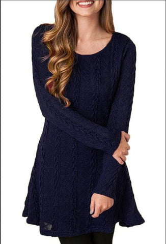 Short Sweater Dress