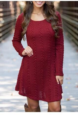 Short Sweater Dress