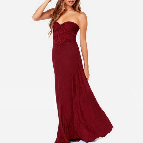 Boho Maxi Club Dress