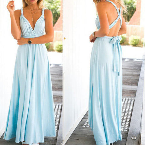 Boho Maxi Club Dress