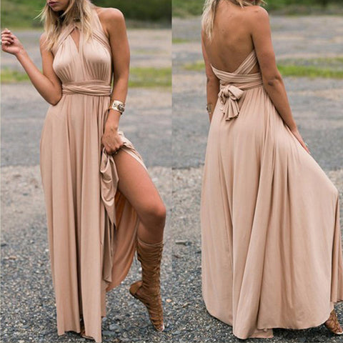 Boho Maxi Club Dress